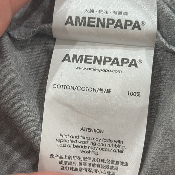 AMENPAPA Last Supper Tee - Picture 9 of 14